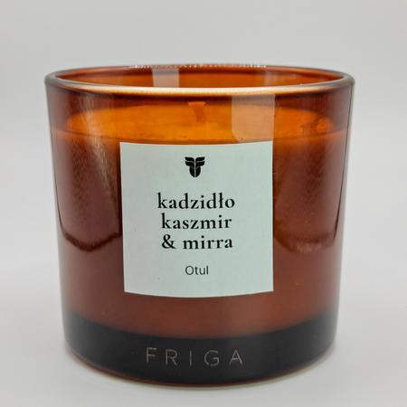 Świeca zapachowa naturalna - Kadzidło | Kaszmir | Mirra - Otul