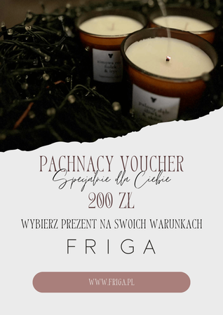 Voucher Prezentowy FRIGA - zapach do wyboru