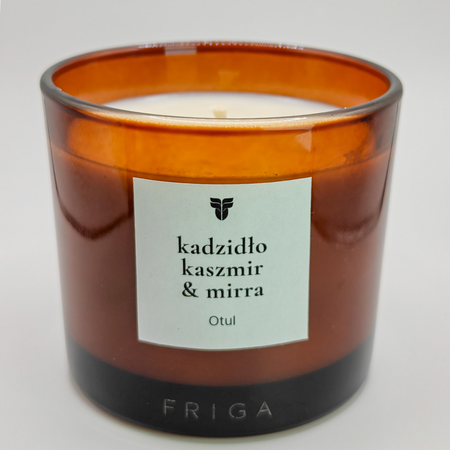 Świeca zapachowa naturalna - Kadzidło | Kaszmir | Mirra - Otul