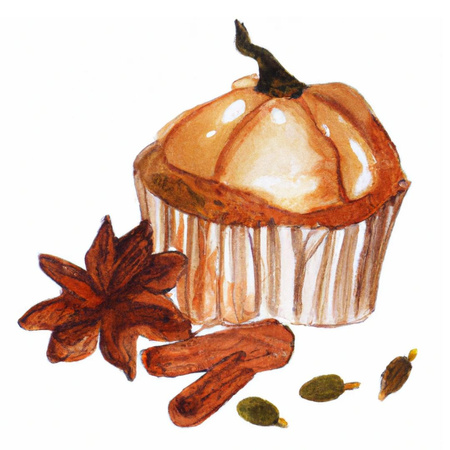 Świeca zapachowa naturalna - KARMEL | PUDDING DYNIOWY - Z Dyńki - 120g