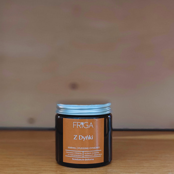 Świeca zapachowa naturalna - KARMEL | PUDDING DYNIOWY - Z Dyńki - 120g