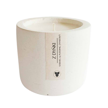 Z DYŃKI - Karmel | Pudding Dyniowy - Świeca rzepakowa 175g