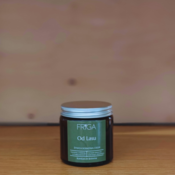 Świeca zapachowa naturalna - Igliwie sosnowe | Modrzew | Świerk - OD LASU - 120g