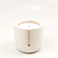 Świeca zapachowa naturalna - Biała Herbata | Biały Pieprz | Białe Kwiaty - BIELSZA NIE BĘDZIE 175g