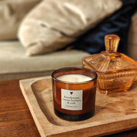 Świeca zapachowa naturalna - Brzoskwinia | Herbata | Cedr - RUMIANE LATO