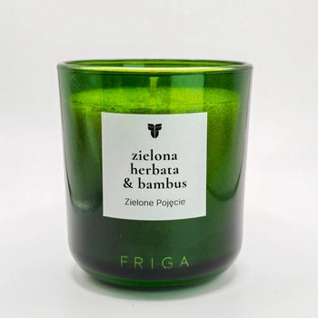Świeca zapachowa naturalna - Zielona Herbata | Bambus | Drzewo Różane - ZIELONE POJĘCIE