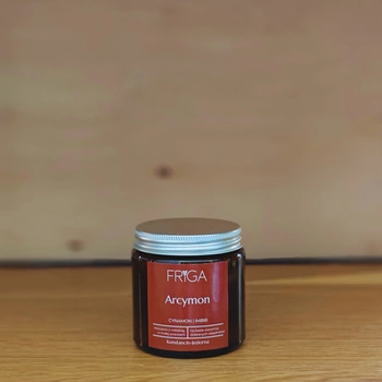 Świeca zapachowa naturalna - Cynamon | Imbir - ARCYMON - 120g