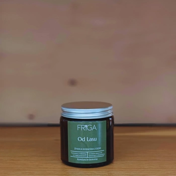 Świeca zapachowa naturalna - Igliwie sosnowe | Modrzew | Świerk - OD LASU - 120g